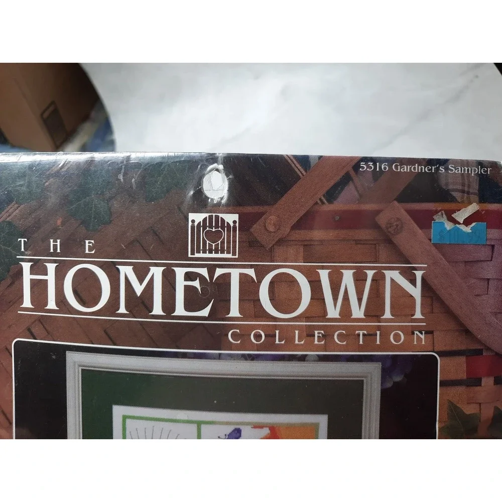 Designs For The Needle Cross Stitch Hometown Collection Gardners Sampler 5316